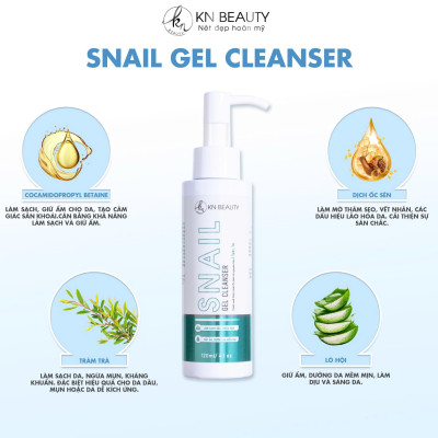 Sữa Rửa Mặt Trắng Da Ngừa Mụn KN Beauty - Hydrating Cleansing Milk 100gr