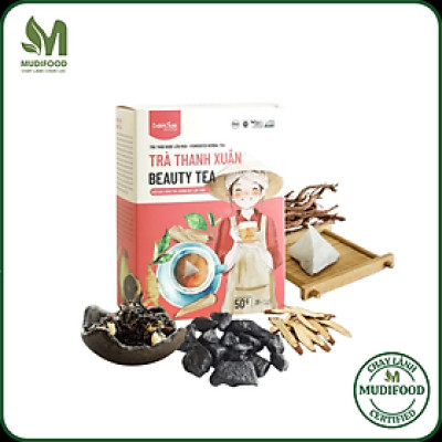 Trà Thanh Xuân Dalahouse Hộp 50g - Thanh Nhiệt, Mát Gan, Cải Thiện Giấc Ngủ, Tốt Cho Tim Mạch, Giảm Cân, Eatclean, Healthy