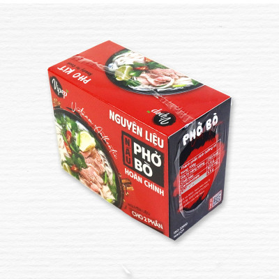 Nguyên Liệu Nấu Phở Bò Hoàn Chỉnh Vipep 185G