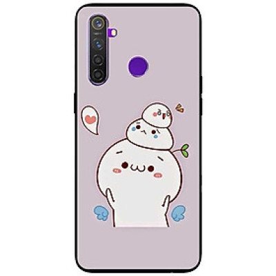 Ốp lưng dành cho Realme 6i mẫu Ba Bé Bánh Bao
