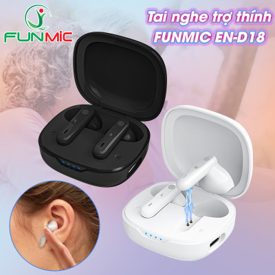 Tai nghe trợ thính không dây FUNMIC EN-D18 - Người già bị lãng tai