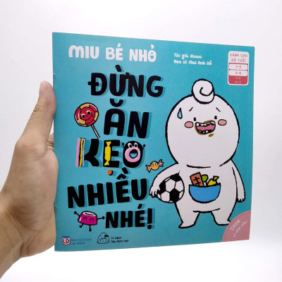 Sách Ehon Miu Bé Nhỏ Phần 2 Tiếng Việt - Đừng Ăn Kẹo Nhiều Nhé