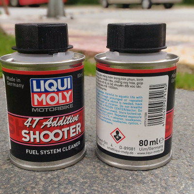 Phụ gia vệ sinh buồng đốt tẩy carbon cho xe máy Liqui Moly 7916