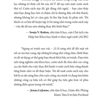 Ngưng Né Tránh Mọi Việc - 25 Kĩ Năng Nhỏ Để Đối Mặt Với Nỗi Sợ Của Bạn