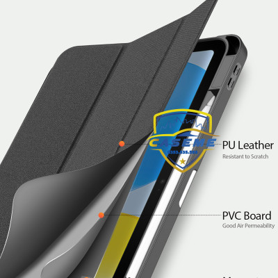 [iPad Gen 10] Bao Da Dành Cho iPad 10 2022, iPad 10.9" 2022 Dux Ducis Domo Series Có Khe Cắm Bút - Hàng Chính Hãng 