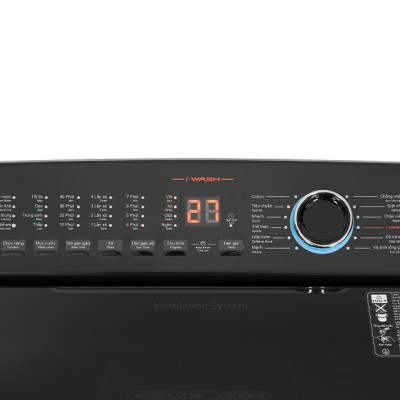 AQW-FR120HT(BK) - Máy giặt Aqua 12 kg AQW-FR120HT BK - Hàng Chính Hãng