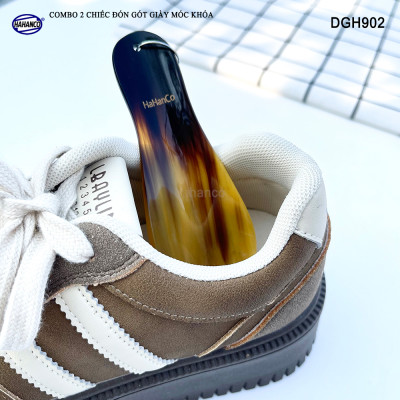 COMBO 2 chiếc Đón gót giày bằng sừng nhỏ gọn, làm móc khóa hoặc để túi (DGH902) Cho giày Nam & Nữ