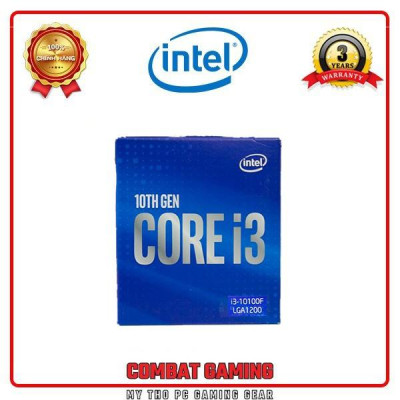 Bộ Vi Xử Lý CPU INTEL CORE i3 10100F + i3 10100 BOX  - Hàng Chính Hãng
