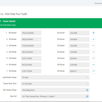 Hệ Thống Máy Lạnh Multi S Daikin Combo MKC70SVMV/CTKC25RVMV+CTKC25RVMV+CTKC50RVMV Inverter Gas R32 Treo Tường 1 Chiều Lạnh Hàng Chính Hãng - Chỉ giao tại HCM