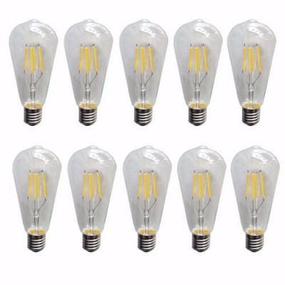 Bóng đèn LED ST64 4w đui E27 chuyên dụng cho trang trí vỏ thủy tinh chống nước