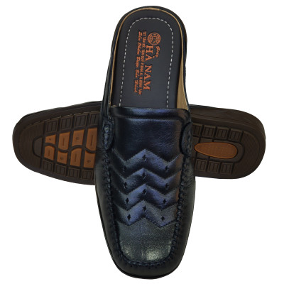 Dép Bít Mũi Nam HÀ NAM Da Bò Thật Cao Cấp GSB2095