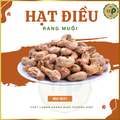 HẠT ĐIỀU RANG MUỐI TÂN LỘC PHÁT - HỘP 450G