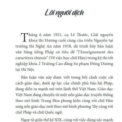 Về Việc Học Chữ Hán Ở Việt Nam