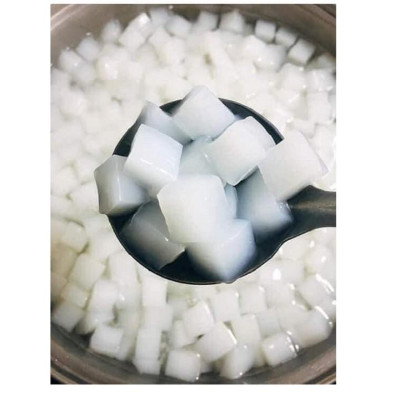 500G_ Thạch dừa loại 15 Ly ép thô (khô) có tặng kèm hương liệu - Viettin Mart