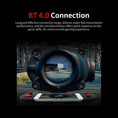Bảng điều khiển không dây iPega PG-9087S BT Gamepad Controller điều khiển trò chơi Joysticker có thể thu vào có thể thu vào có thể mở rộng