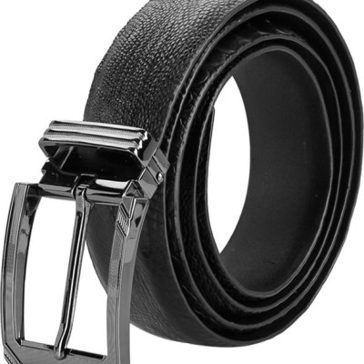 Thắt Lưng Nam Da Đà Điểu Đầu Kim Huy Hoàng HT4405 - Đen