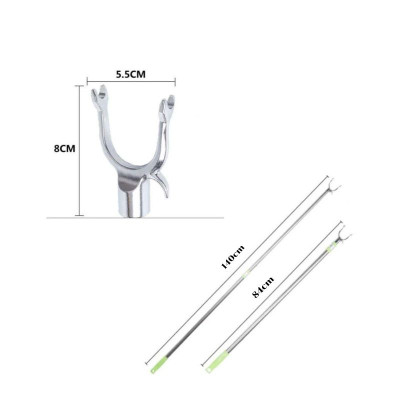 Cây Phơi Quần Áo, Gậy Lấy Đồ, Cây Lấy Quần Áo Trên Cao Rút Gọn- Giao Màu Ngẫu Nhiên