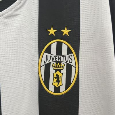 Áo Bóng Đá Retro Juventus 2001 - Sân Nhà bản cao cấp vải Cotton Polyester