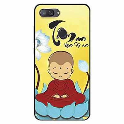 Ốp lưng in cho Xiaomi Mi 8 Lite Mẫu Tâm Chú Tiểu