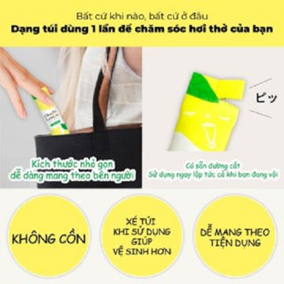 Nước Súc Miệng Tinh Dầu Chanh Okuchi Gachi Lemon X5 (1 Gói 5 Thanh)