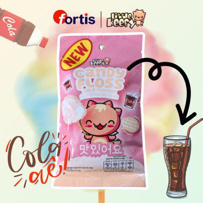 Kẹo Bông Gòn Little Keefy Candy Floss 15g