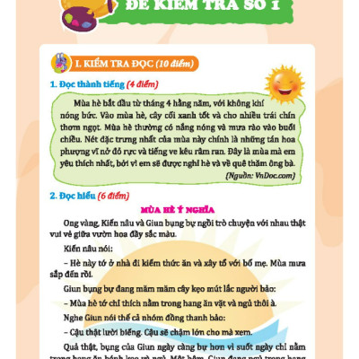 Sách - Bộ đề kiểm tra Tiếng Việt lớp 3 tập 1