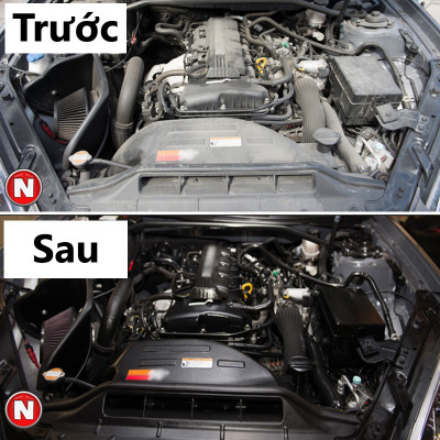 AIBO Tẩy rửa lốc máy - Rửa khoang máy ô tô - Vệ sinh tẩy sạch dầu mỡ bám bẩn, Giảm chập cháy, làm sạch đông cơ như mới