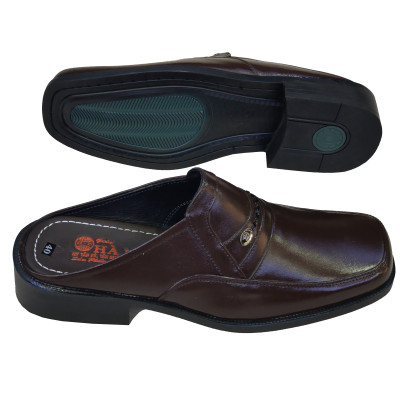 Dép Bít Mũi Nam HÀ NAM Da Bò Thật Cao Cấp GSB2094