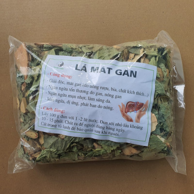 Túi 1Kg Lá Mát Gan giải độc mát gan và người dùng nhiều bia rượu