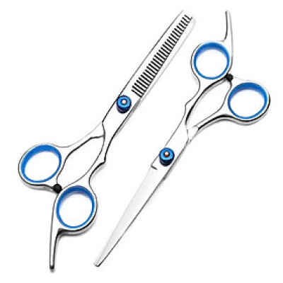 Bộ Kéo Cắt Tỉa Tóc Chuyên Nghiệp Cho Gia Đình Salon Barber Học Viên Sang Trọng Bằng Thép Không Gỉ Lưỡi Sắc Bén Cao Cấp HAND MADE Nam Nữ Tiện Lợi