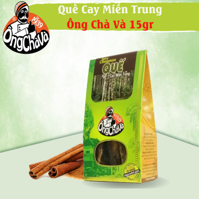 Quế Cay (Miền Trung) Ông Chà Và 15gr - Hộp Giấy