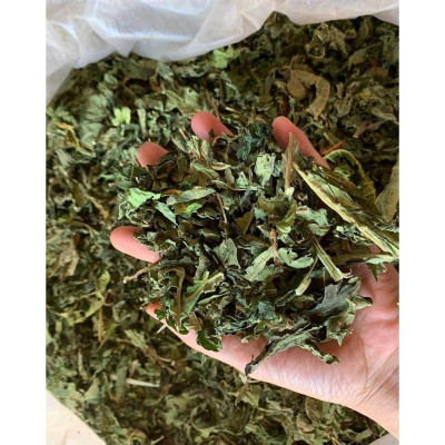 lá đu đủ khô 1kg thơm sạch