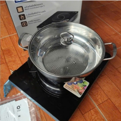 Bếp từ Koreno Thái Lan KN-865 công suất 2200W Inverter kèm nồi lẩu hàng chính hãng bảo hành 12 tháng