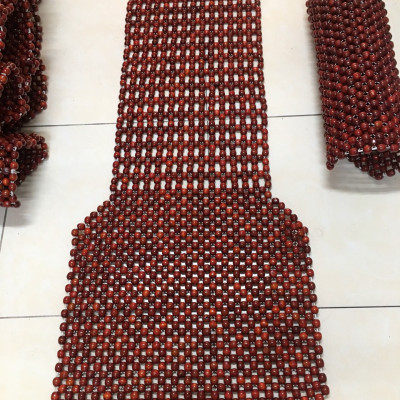 Đệm Lót Ghế Xe Ô Tô Hạt Gỗ ( hình thật )