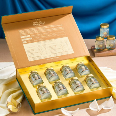 Hộp Tổ Yến Chưng Đường Phèn ( 8 Hũ/70ml)
