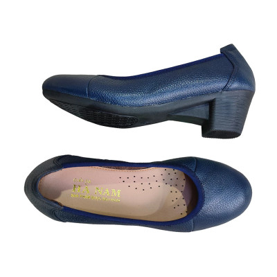 Giày Cao Gót Nữ HÀ NAM Da Bò Thật Cao Cấp 5cm GBBN2080