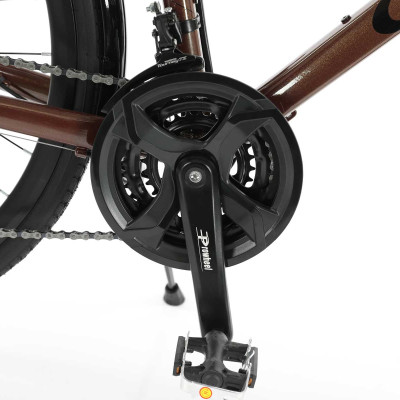 Xe đạp thể thao CALLI I5 Khung nhôm không mối hàn, phanh đĩa cơ, Phù hợp với người cao từ 1m58 trở lên