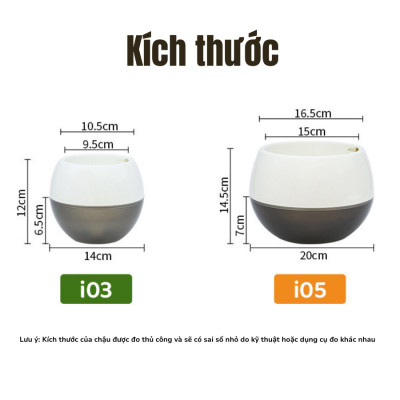 Chậu tự tưới MONROVIA I0 dành cho hoa, cây cảnh, trang trí nhà cửa, văn phòng