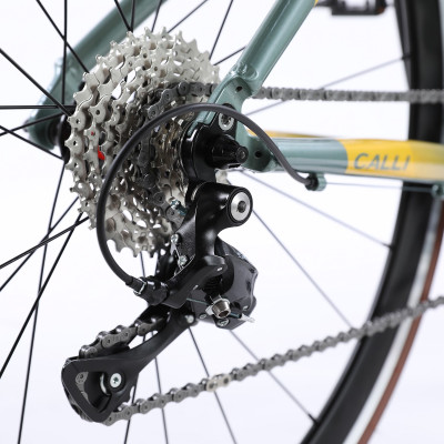 Xe đạp thể thao tay cong CALLI R5.5 Khung hợp kim nhôm, 18 tốc độ