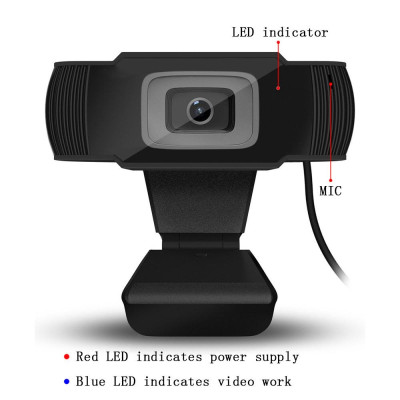 HXSJ S70 HD Webcam Autofocus Web Camera 5 Megapixel support 720P 1080 Video Call
