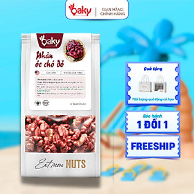 Nhân Óc Chó Đỏ Oaky Nhập Khẩu Mỹ - Túi 100g