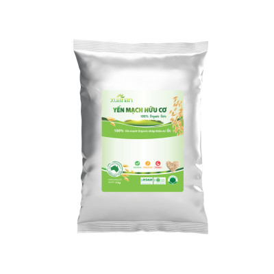 Yến Mạch Hữu Cơ Xuân An [ko đường] Túi 5Kg (Giảm 30%)