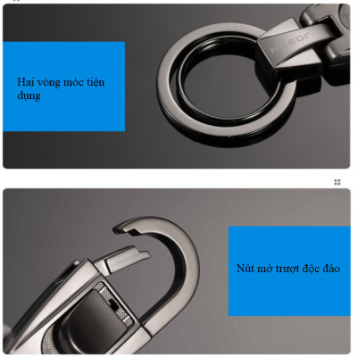 Móc chìa khóa đa năng ô tô, xe máy Jobon ZB-071 cao cấp