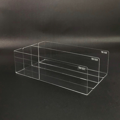 Kệ mica chữ L Enter TB101 270x40x80mm mica dày 2mm (LH)