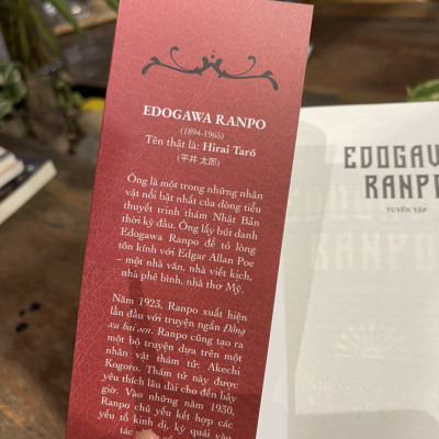EDOGAWA RANPO TUYỂN TẬP - Những Câu Chuyện Bí Ẩn Và Ly Kỳ Nhất - Edogawa Ranpo – Xuân Sinh dịch – AZ Việt Nam – NXB Thanh Niên (Bìa mềm)