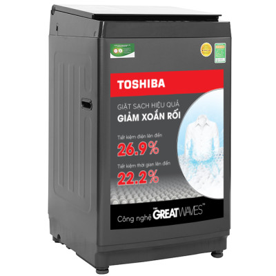 Máy giặt cửa trên Toshiba Inverter 9.0 kg AW-DK1000FV(KK) Model 2020 - Chỉ giao HCM