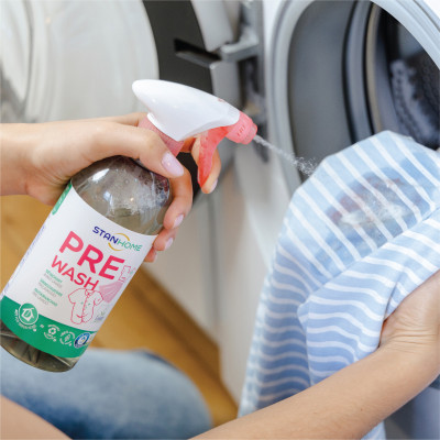Xịt xử lý vết bẩn trước khi giặt Stanhome PreWash Ecolabel 500ml