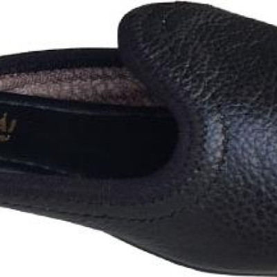 Dép bít mũi TRƯỜNG HẢI da bò thật mềm mại không bong tróc đế cao su chồng mòn êm ái BMN0361