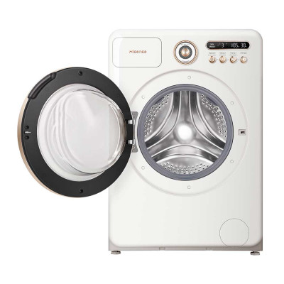 Máy giặt Hisense 10.5kg Inverter Pro WF105R5 Diệt khuẩn Khử mùi 99.9%, Ngừa dị ứng, Giặt AI - HÀNG CHÍNH HÃNG