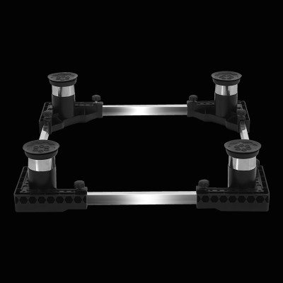 Chân kê máy giặt, tủ lạnh Daikiosan kích thước 45-61cm dùng cho máy giặt 6-9kg/ tủ lạnh 90-270 lít - Hàng chính hãng